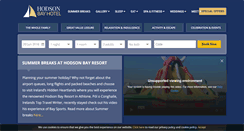 Desktop Screenshot of hodsonbayhotel.com